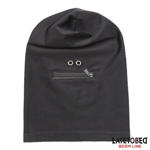 Dilyana- Mask with breathing holes and mouth zipper Latetobed ​​BDSM Line [5]