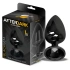 **Dilyana- Metal anal dilator with crystal Blackgem black L [3]