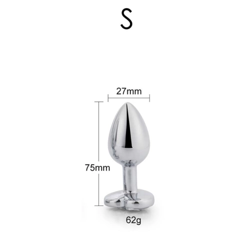 Metal anal dilator-jewelry Purple Lavender size S [3]