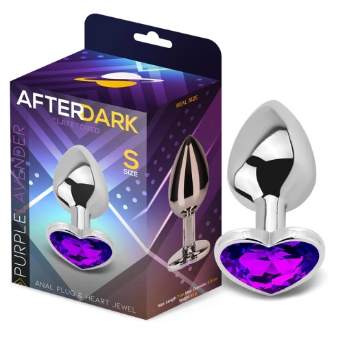 Metal anal dilator-jewelry Purple Lavender size S [4]