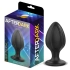 Silicone butt plug with relief Rifter size M [1]
