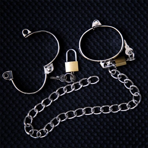 Metal handcuffs for women LATETOBED [1]