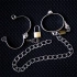 Metal handcuffs for women LATETOBED [1]