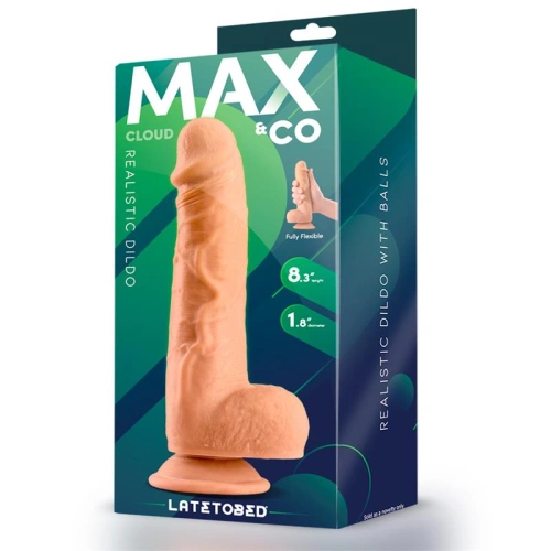 Dilyana - Cloud realistic testicle dildo [3]