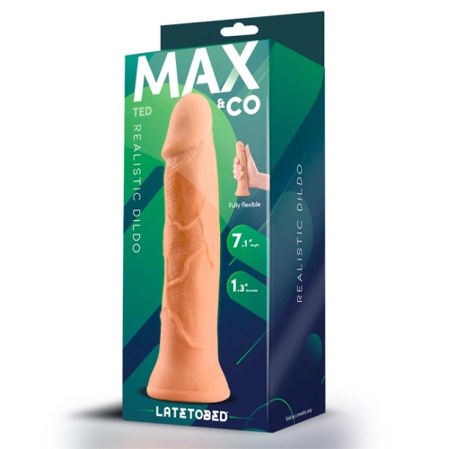 Realistic dildo with vacuum base Ted [3]