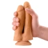Double anal-vaginal realistic dildo Max & Co Twin [1]