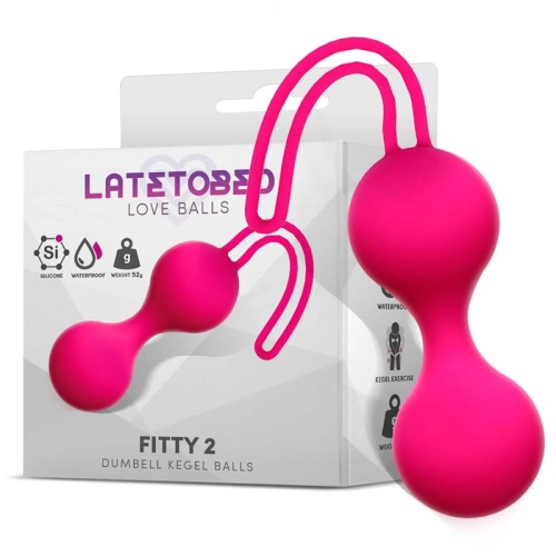 Fitty 2 weight silicone vaginal balls [1]