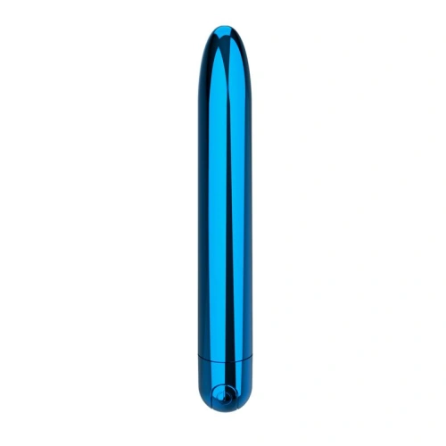 Powerful rechargeable classic Astro pearl blue vibrator [2]