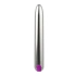 Powerful rechargeable classic vibrator Renee silver [1]