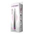 Powerful rechargeable classic vibrator Renee silver [4]