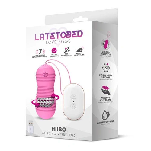 Vibro egg with spinning beads and Hiibo remote control [5]