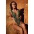 Dilyana Sexy Mesh Bodysuit Le Desir 019 Green [7]