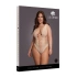 Dilyana Sexy Mesh Bodysuit Le Desir 019 Beige QS [6]
