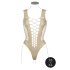 Dilyana Sexy Mesh Bodysuit Le Desir 019 Beige [2]
