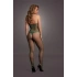 Dilyana- Le Desir 026 green open bottom mesh bodysuit [5]