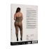 Color* Dilyana- Le Desir 026 QS Green Open Bottom Mesh One Piece Bodysuit [7]