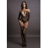 Dilyana Le Desir 032 Black Crotchless Mesh One Piece Bodysuit [4]