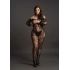 Sexy one piece bodysuit with dropped shoulders and open bottom Le Desir 033 size XL-XXXL [2]