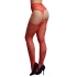 Color* Dilyana- Le Desir Rhinestone Mesh Garter Pantyhose 040 Red [4]