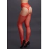Color* Dilyana- Le Desir Rhinestone Mesh Garter Pantyhose 040 Red [6]