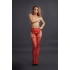Color* Dilyana- Le Desir Rhinestone Mesh Garter Pantyhose 040 Red [9]