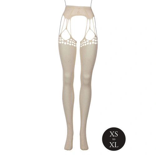 Dilyana Fishnet mesh tights Le Desir 041 beige [3]