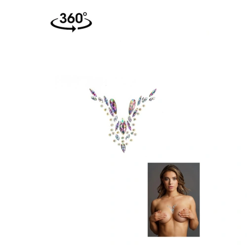 Shots Le Desir Bliss V-neckline embellished crystals [2]