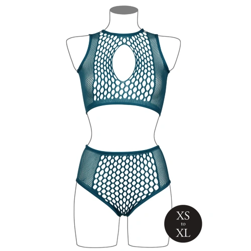 Dilyana Erotic set of 2 pieces Le Desir 027 blue [2]