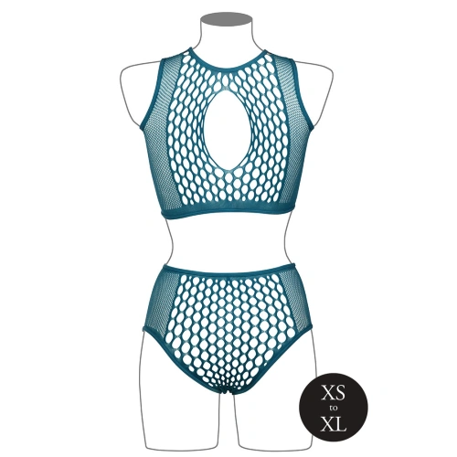 Dilyana Erotic set of 2 pieces Le Desir 027 blue [3]