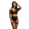 Erotic lingerie set of 2 pieces Le Desir 004 black