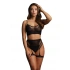 Erotic lingerie set of 2 pieces Le Desir 004 black