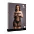 Erotic mesh mini dress black Le Desir XL-5XL [2]