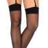 Leg Avenue Sexy Black Garter Stockings [1]