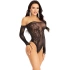 Leg Avenue Crystal Sleeve Bodysuit [2]