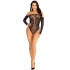 Leg Avenue Crystal Sleeve Bodysuit [5]