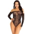 Leg Avenue Crystal Sleeve Bodysuit
