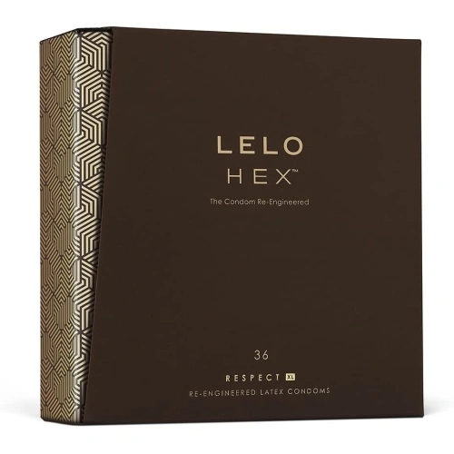 36 pcs. Luxury condoms Lelo Hex XL [1]