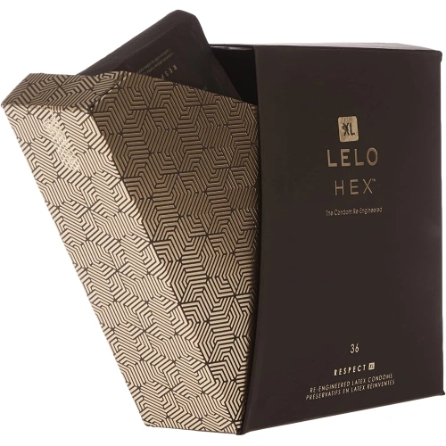 36 pcs. Luxury condoms Lelo Hex XL [2]