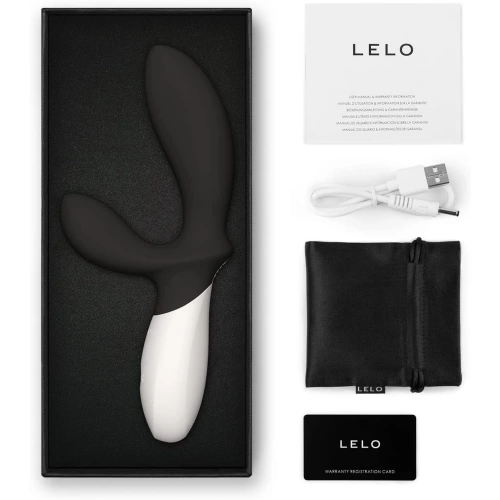 Lelo Loki Wave 2 Rechargeable Prostate Stimulator with Come Here Motion Black [7]