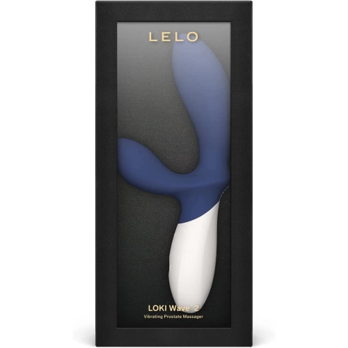 Lelo Loki Wave 2 Rechargeable Prostate Stimulator with Come Here Motion Blue [10]