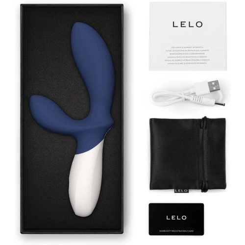 Lelo Loki Wave 2 Rechargeable Prostate Stimulator with Come Here Motion Blue [8]