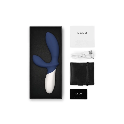 Lelo Loki Wave 2 Rechargeable Prostate Stimulator with Come Here Motion Blue [9]