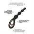 Lelo Soraya Beads Luxury Rechargeable Silicone Anal Rosary Black [1]