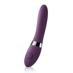 ​Luxury rechargeable silicone G-spot vibrator Lelo Elise 2 purple