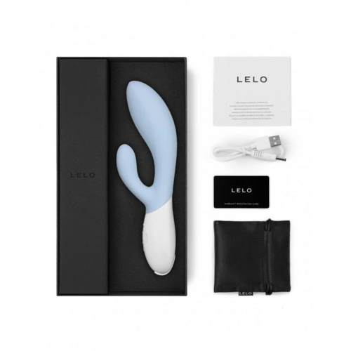 Luxury rabbit vibrator Lelo Ina 3 light blue [6]