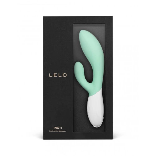 Luxury rabbit vibrator Lelo Ina 3 light green [7]