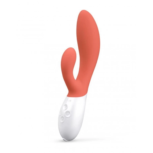 Luxury rabbit vibrator Lelo Ina 3 coral