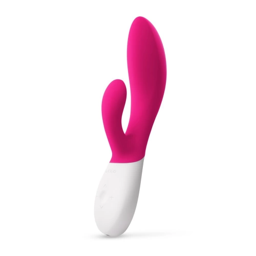 Lelo Ina Wave 2 Luxury Rabbit Vibrator with Come Here Motion Pink