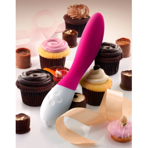 Luxury rechargeable silicone vibrator Lelo Mona 2 pink [1]