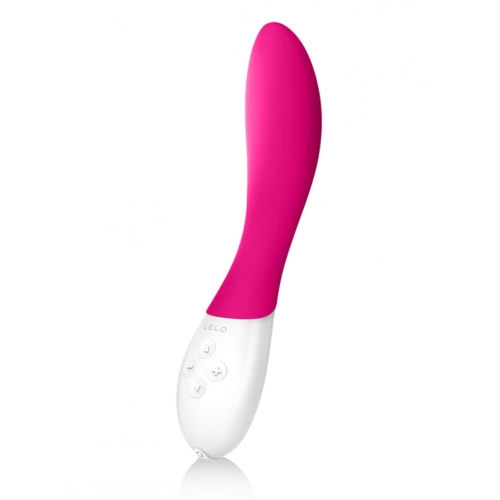 Luxury rechargeable silicone vibrator Lelo Mona 2 pink